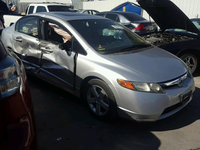 1HGFA16886L084975 - 2006 HONDA CIVIC EX ვერცხლისფერი ფოტო 1