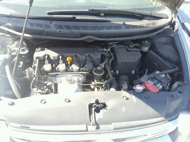 1HGFA16886L084975 - 2006 HONDA CIVIC EX ვერცხლისფერი ფოტო 7