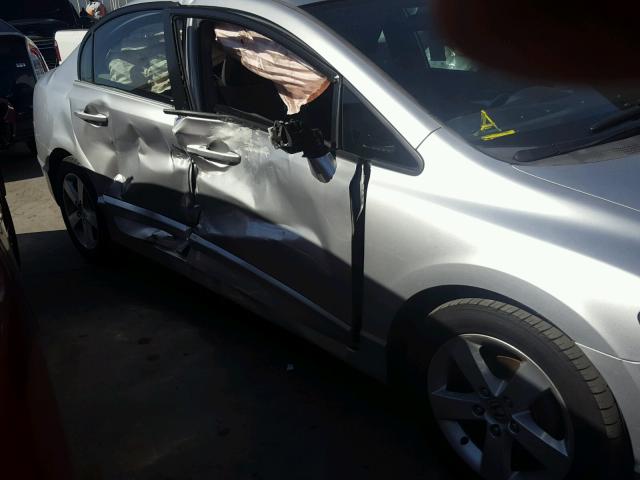 1HGFA16886L084975 - 2006 HONDA CIVIC EX ვერცხლისფერი ფოტო 9