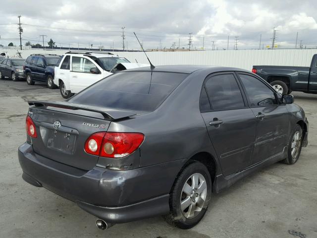 1NXBR30E36Z629812 - 2006 TOYOTA COROLLA CE CHARCOAL photo 4