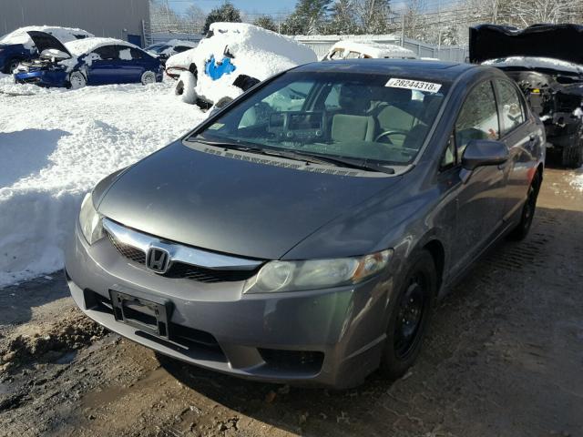 2HGFA15829H508766 - 2009 HONDA CIVIC EX Boz foto 2