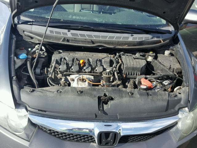 2HGFA15829H508766 - 2009 HONDA CIVIC EX Boz foto 7