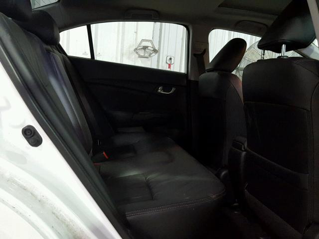 19XFB2F94FE025621 - 2015 HONDA CIVIC EXL 白色 照片 6