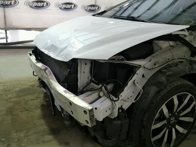 19XFB2F94FE025621 - 2015 HONDA CIVIC EXL 白色 照片 9