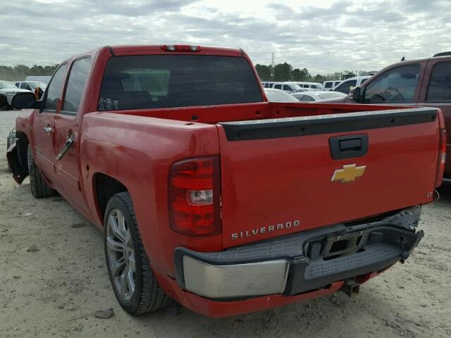 3GCEC23J19G181132 - 2009 CHEVROLET SILVERADO RED photo 3