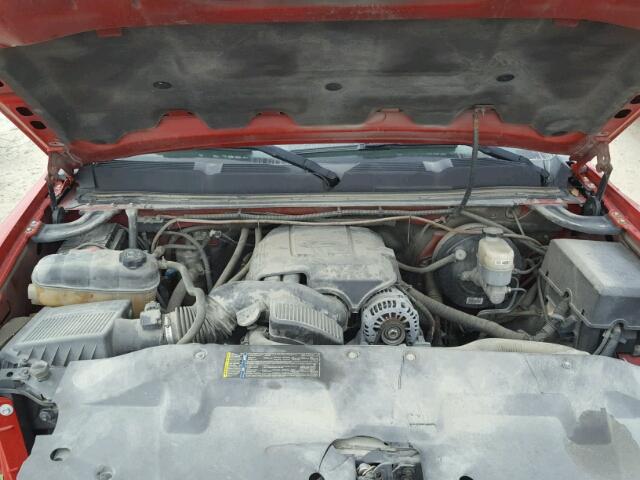 3GCEC23J19G181132 - 2009 CHEVROLET SILVERADO RED photo 7