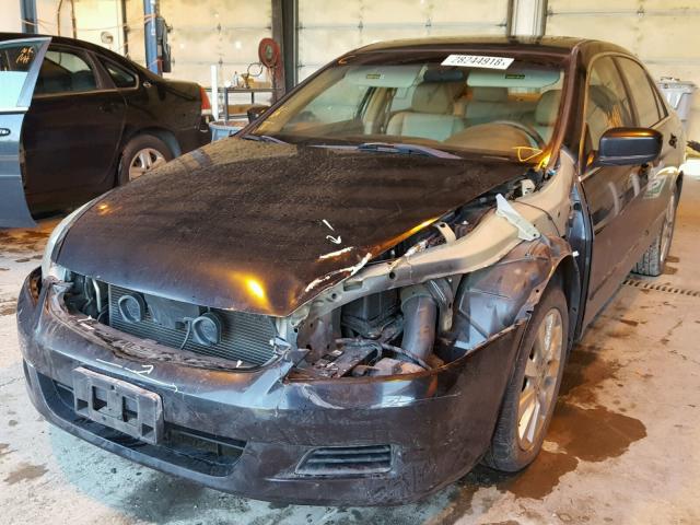 1HGCM66566A049392 - 2006 HONDA ACCORD EX BLACK photo 2