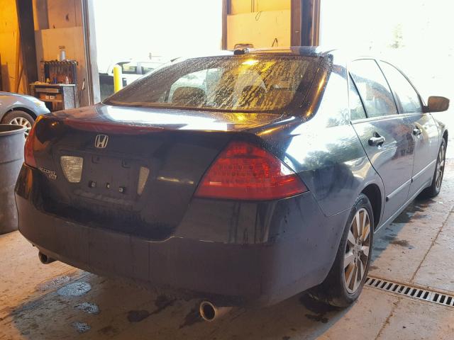 1HGCM66566A049392 - 2006 HONDA ACCORD EX BLACK photo 4