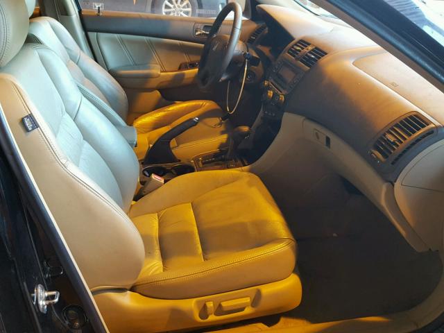 1HGCM66566A049392 - 2006 HONDA ACCORD EX BLACK photo 5