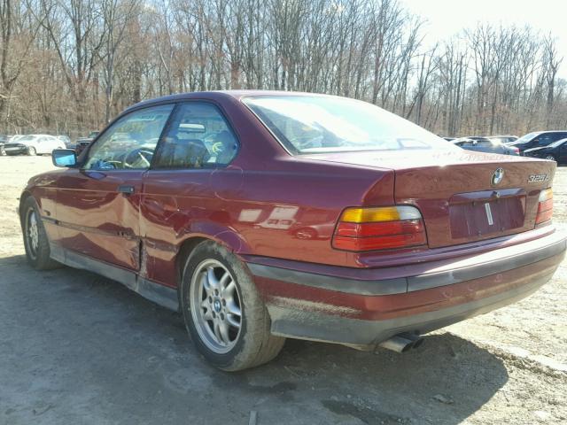 WBABF3325SEF51097 - 1995 BMW 325 IS Қызыл фото 3