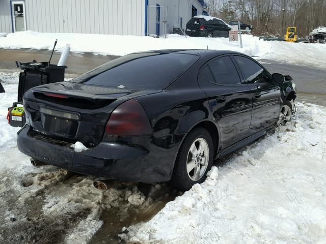 2G2WS522851162474 - 2005 PONTIAC GRAND PRIX BLACK photo 4