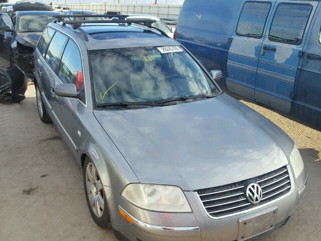 WVWYH63B13E300553 - 2003 VOLKSWAGEN PASSAT GLX GRAY photo 1