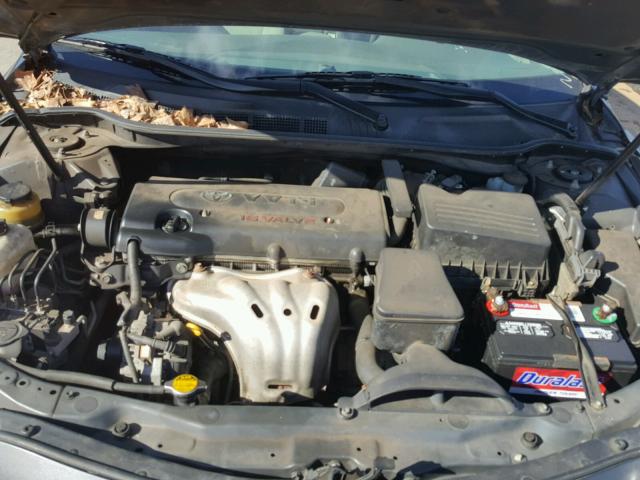 4T1BE46K67U071566 - 2007 TOYOTA CAMRY NEW GRAY photo 7