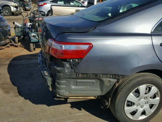 4T1BE46K67U071566 - 2007 TOYOTA CAMRY NEW GRAY photo 9