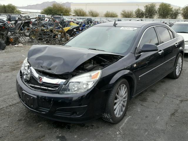 1G8ZV57787F277912 - 2007 SATURN AURA XR BLACK photo 2