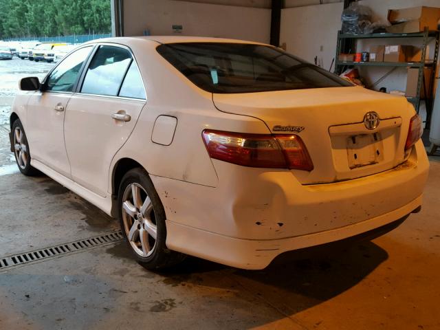 4T1BE46K99U862001 - 2009 TOYOTA CAMRY BASE WHITE photo 3