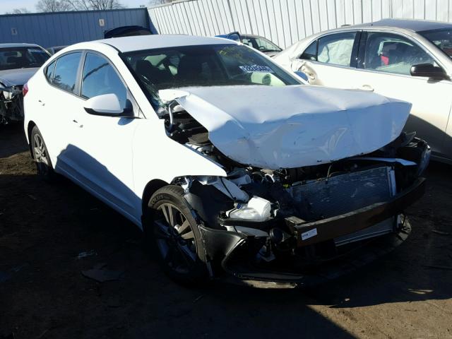 5NPD84LF4JH236236 - 2018 HYUNDAI ELANTRA SE WHITE photo 1