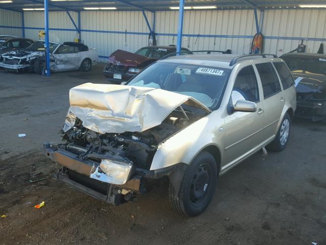 WVWRK61J63W591707 - 2003 VOLKSWAGEN JETTA GL GOLD photo 2