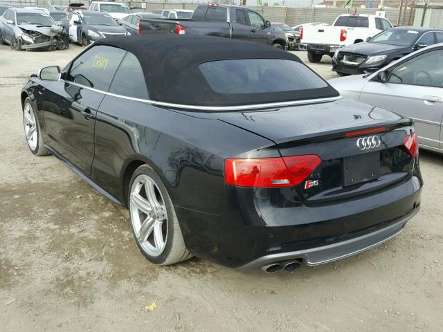 WAUVGAFH7DN013080 - 2013 AUDI S5 PRESTIG BLACK photo 3