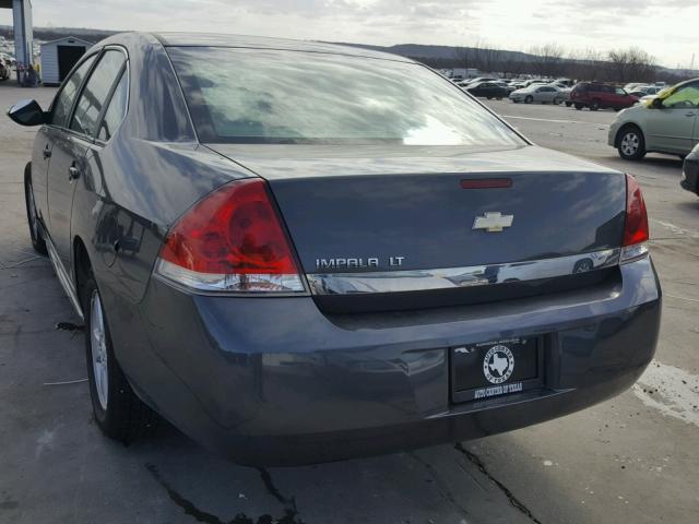 2G1WB5EK5A1167013 - 2010 CHEVROLET IMPALA LT GRAY photo 3