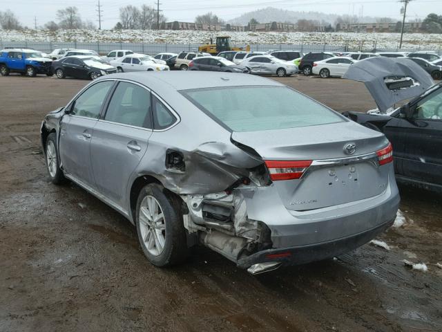 4T1BK1EB8FU149577 - 2015 TOYOTA AVALON XLE GRAY photo 3