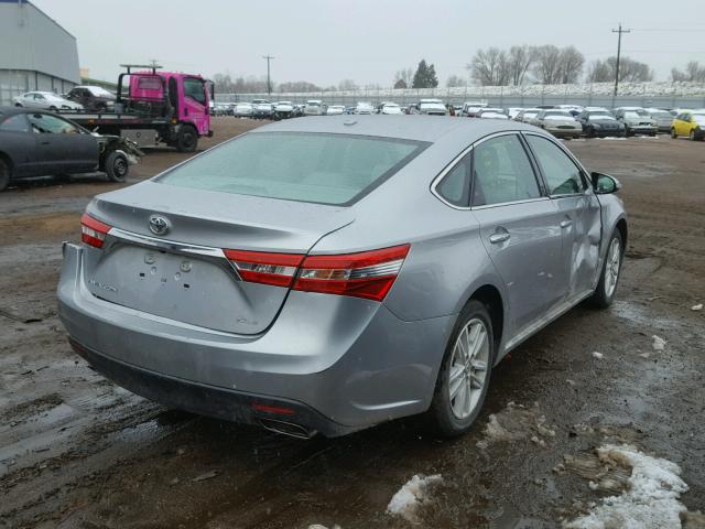 4T1BK1EB8FU149577 - 2015 TOYOTA AVALON XLE GRAY photo 4