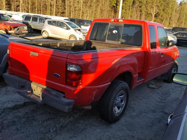 1FTYR14E81PA69791 - 2001 FORD RANGER SUP RED photo 4