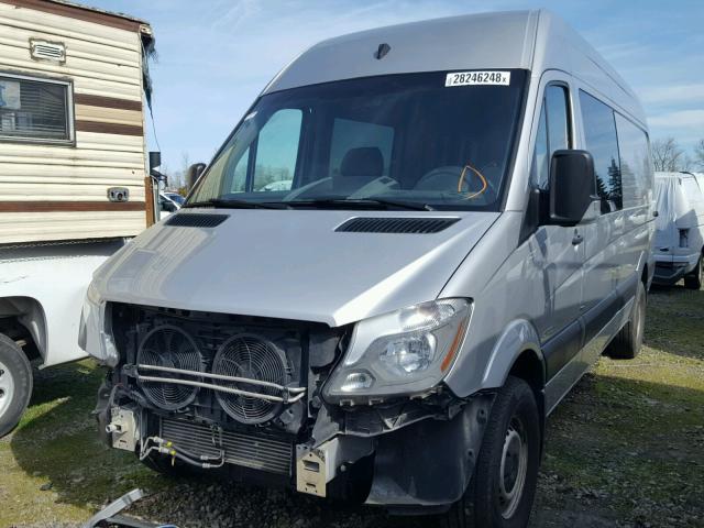 WD4PE8DD1GP207581 - 2016 MERCEDES-BENZ SPRINTER 2 SILVER photo 2