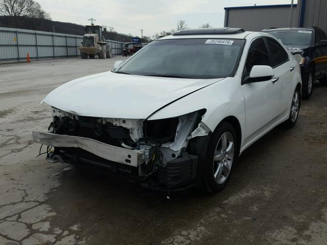 JH4CU2F66CC005763 - 2012 ACURA TSX TECH WHITE photo 2