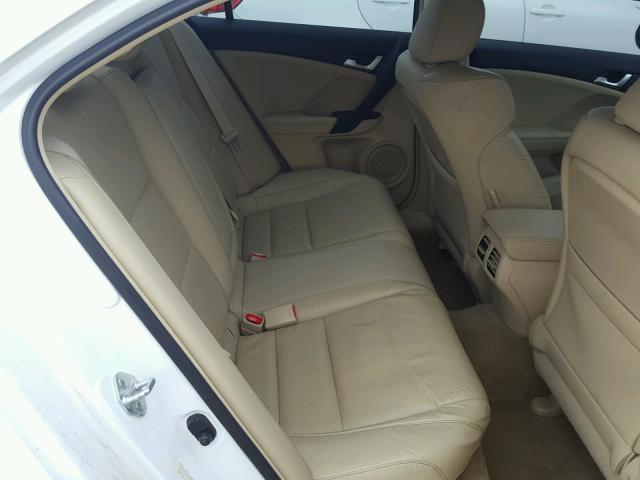 JH4CU2F66CC005763 - 2012 ACURA TSX TECH WHITE photo 6