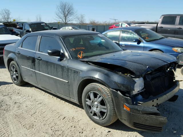 2C3KA43R48H155590 - 2008 CHRYSLER 300 LX BLACK photo 1