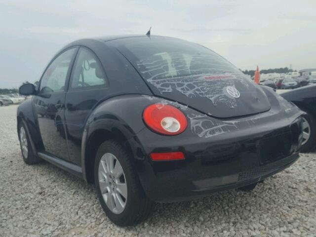 3VWPW31C49M506008 - 2009 VOLKSWAGEN NEW BEETLE 黑色 照片 3