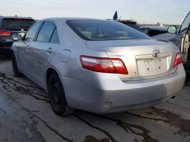 4T1BE46K57U656428 - 2007 TOYOTA CAMRY NEW SILVER photo 3