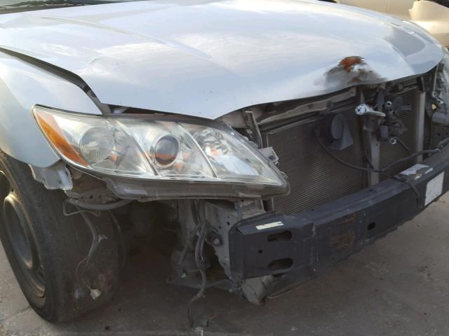 4T1BE46K57U656428 - 2007 TOYOTA CAMRY NEW SILVER photo 9