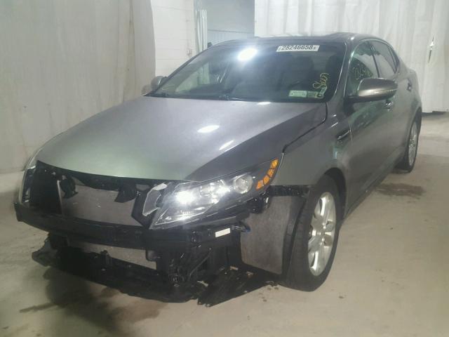 5XXGN4A76CG070379 - 2012 KIA OPTIMA EX SILVER photo 2