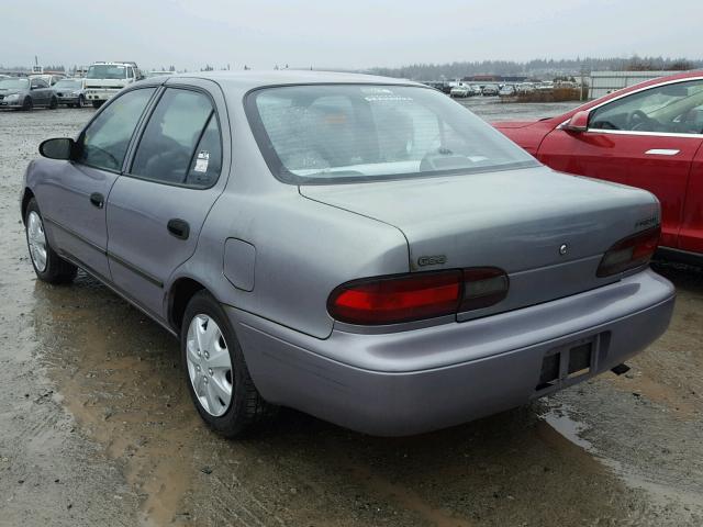 1Y1SK5260VZ458959 - 1997 GEO PRIZM BASE PURPLE photo 3