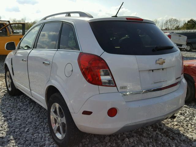 3GNAL3EK4DS580818 - 2013 CHEVROLET CAPTIVA LT WHITE photo 3