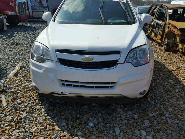 3GNAL3EK4DS580818 - 2013 CHEVROLET CAPTIVA LT WHITE photo 9