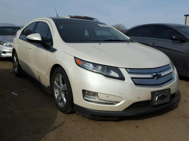 1G1RD6E46CU101026 - 2012 CHEVROLET VOLT WHITE photo 1