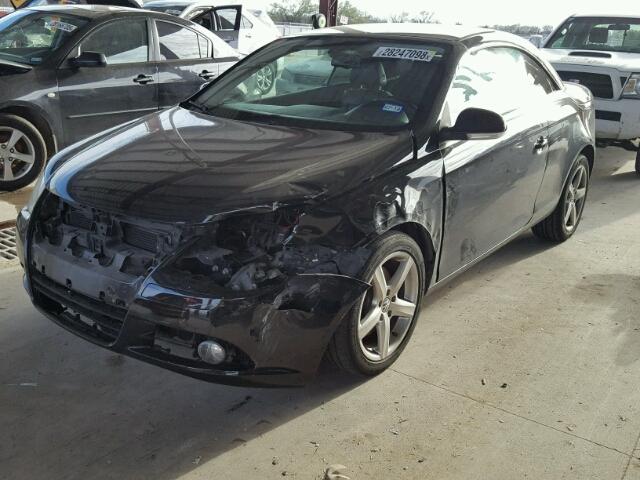 WVWDA71F97V030525 - 2007 VOLKSWAGEN EOS 2.0T S შავი ფოტო 2