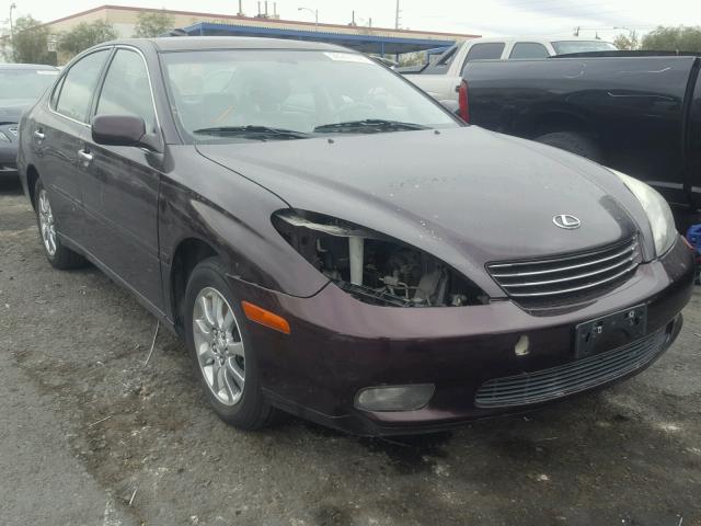 JTHBF30G725008395 - 2002 LEXUS ES 300 BURGUNDY photo 1