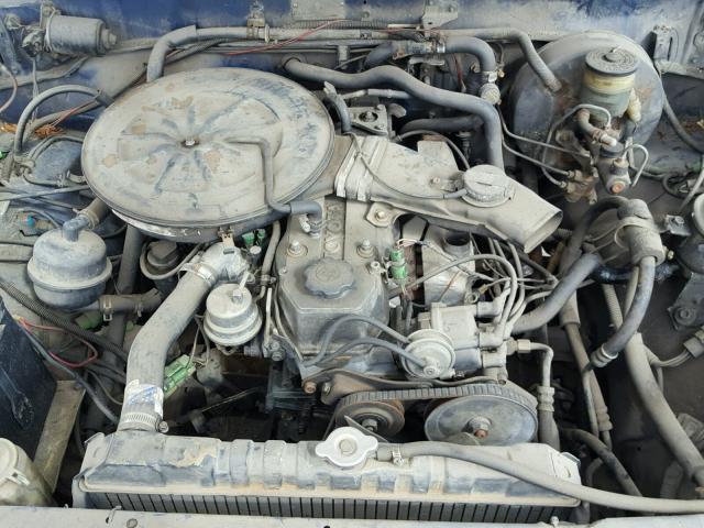 JT4RN50R5G0155710 - 1986 TOYOTA PICKUP 1/2 BLUE photo 7