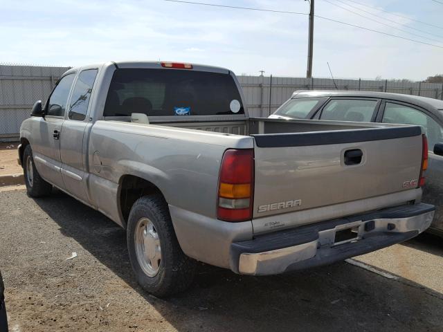 2GTEC19T331343507 - 2003 GMC NEW SIERRA TAN photo 3