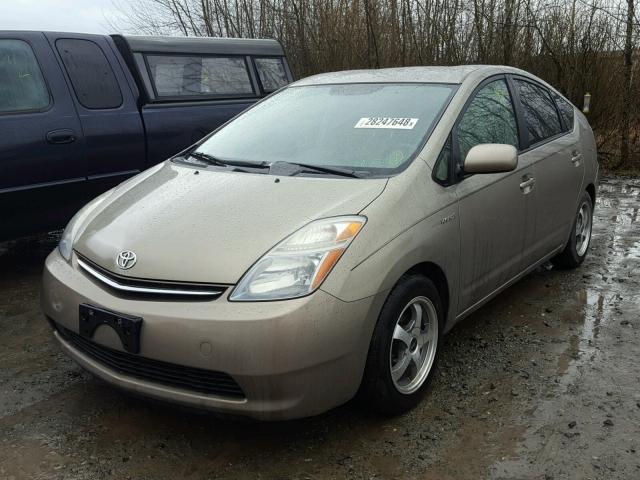 JTDKB20U573224911 - 2007 TOYOTA PRIUS TAN photo 2