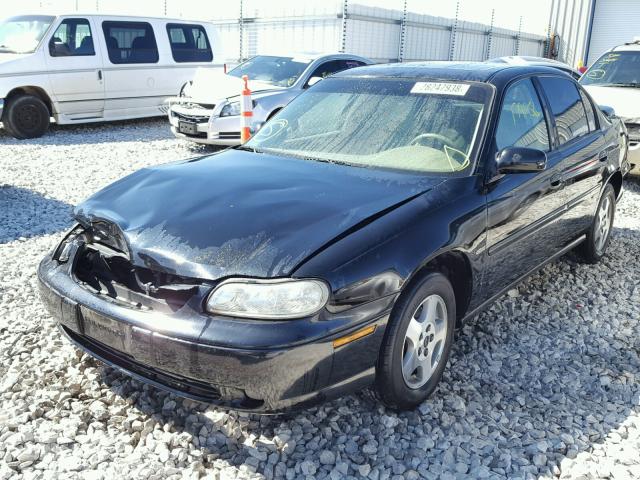 1G1NE52J63M723223 - 2003 CHEVROLET MALIBU LS BLACK photo 2