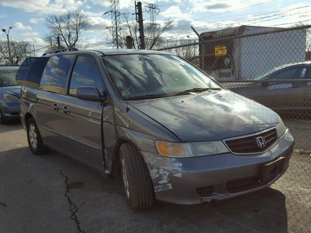 2HKRL18612H526740 - 2002 HONDA ODYSSEY EX GRAY photo 1