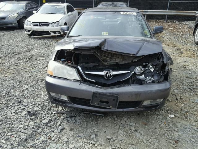 19UUA56683A008872 - 2003 ACURA 3.2TL GRAY photo 9