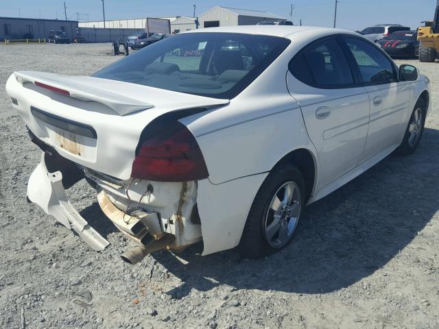 2G2WP522551139137 - 2005 PONTIAC GRAND PRIX WHITE photo 4