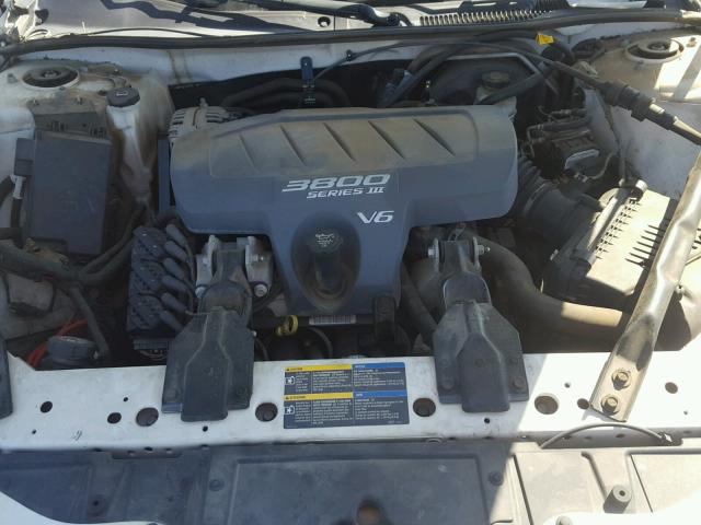 2G2WP522551139137 - 2005 PONTIAC GRAND PRIX WHITE photo 7