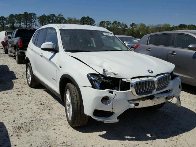 5UXWZ7C33H0X40263 - 2017 BMW X3 SDRIVE2 WHITE photo 1